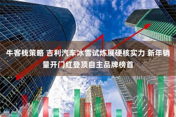 牛客栈策略 吉利汽车冰雪试炼展硬核实力 新年销量开门红登顶自主品牌榜首